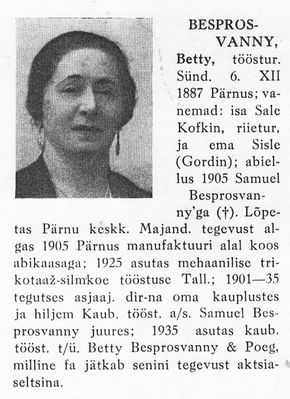 Besprosvanie Betty
