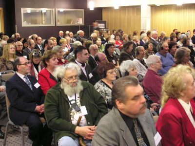 c. General view of the conference
