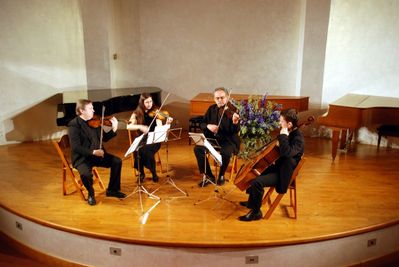 t7
Tallinn string quartet  (one of the most long-term chamber ensembles and the only one still regularly performing in Estonia since 1984)
