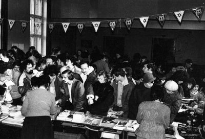 1991 - Charity sale in the school
