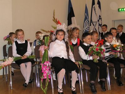 2007 - The first school day celebration in the Tallinn Jewish school - 3/9/2007
Keywords: [history]