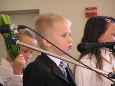 The first school day in the Tallinn Jewish school - 3/9/2007
