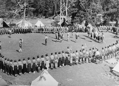 Kuressaare (Saaremaa) camp - 1934/35
