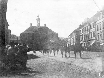 Zofim Tartu - summer 1924
The parade - "Zofim Yivriim" (Jewish scouts) on march
