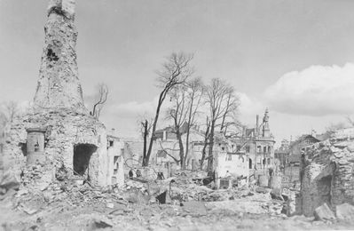 Tallinn synagogue ( 9) after 9/3/1944 bombing ???????
