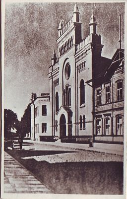 Tallinn synagogue ( 9)  at Maakri 5 (1883-1944)
