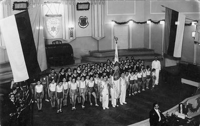 15th Jubilee of Maccabi Estonia - the happening in the Tallinn Jewish school - 1935
