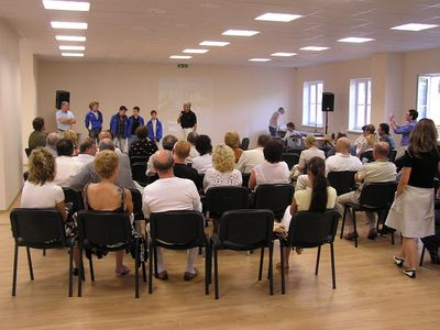 XII European Maccabi Games in Rome 4-12/7/2007 - the ceremony in the Jewish Community
