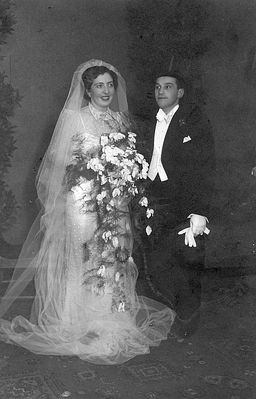 Scheberstein wedding - 1937
Mery and Anatoli Scheberstein
