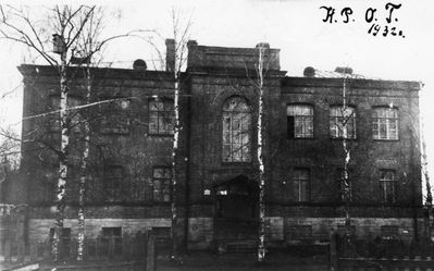 Narva - 1932. Russian Gymnasium in 1932
