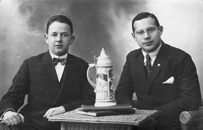 Mischa Kaplan and Boris Kropman - 1925
