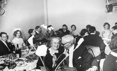 The wedding of Mark Markovitsch - 4/3/1967
In front: Lev Hasak
First from left in the rare: Mark and Galina Markovitsch
