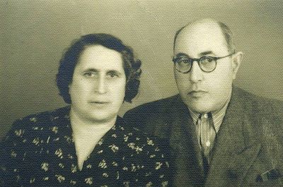 Ida Zak (Scherman) and Isak Zak
