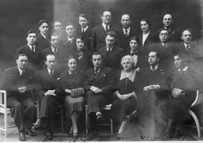 Tartu Yidish Drama Group - 20 years (1917-1937) 
