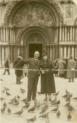 Aleksandr Seidelson and Rosa Seidelsohn (Gutkin) - 1937
