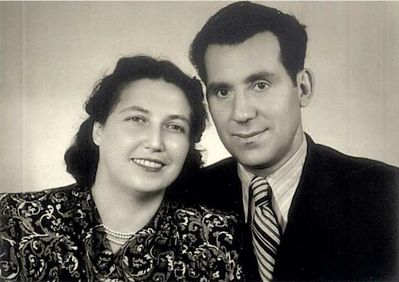 Teitelbaum - 1954
Viktor Teitelbaum and Jenny Teitelbaum (Gleser)
