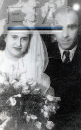 Jakov Gerschanovitsch and Rachel Randvee (Gerschanovitsch, nee Zivjan)
This photograph shows my [Rachel Randvee] first husband, Yakov Gershanovich, and me. We got married in Tallinn in November 1946.
