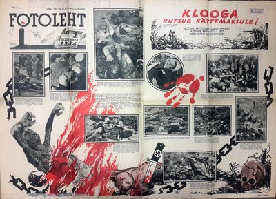 "Klooga calls for revenge!" - Photo poster - #1, December 1944
