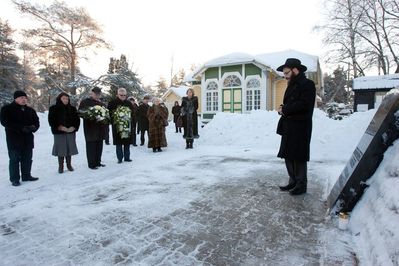 International Holocaust day - Rahumäe cemetery - 27.1.2011
