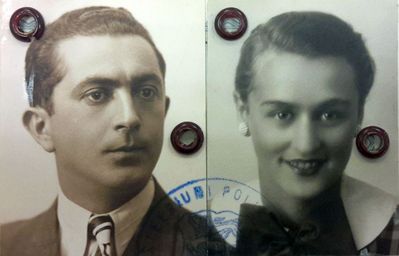 Lev Epstein (1910-1941) and Ester Epstein (?)  (1916-?)
