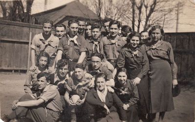 Tallinn Jewish Gymnasium students. ~1933.
