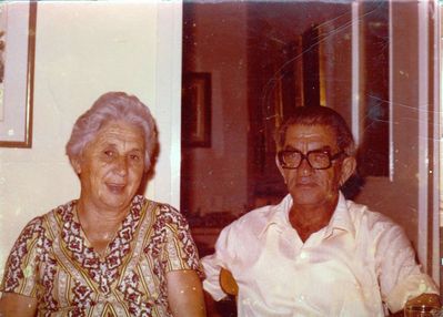 Benjamin Gordon (Gordin) and Miriam Gordon (Josselson). 1979
