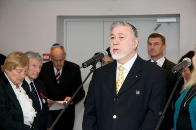 a4 Ceremony opening by the museum director J. Luvistsuk
