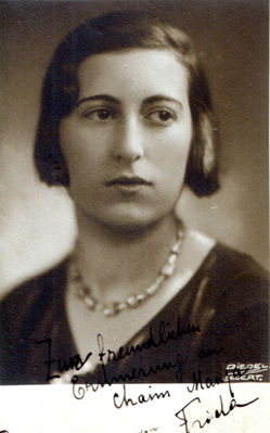 Frieda Harchat (1908-1941 [img]http://muuseum.jewish.ee/md.gif[/img])   Tartu, 1932
