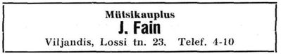 Fain Isak
