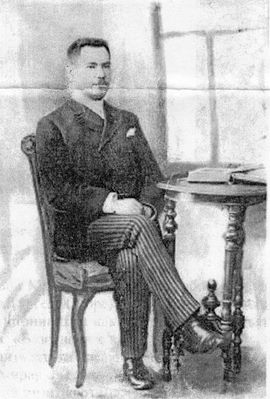 Moissei Pumpjanski (1859-1935). Picture from ~1890.
