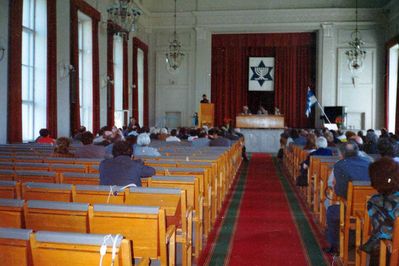 Meeting of the Estonian Jewish Cultural Society. 04.05.1990
