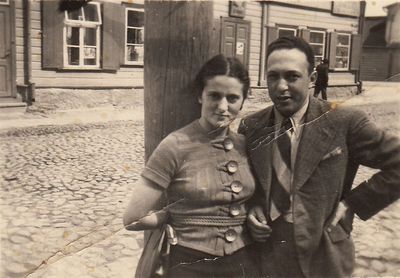 Nochem-Leib Katsev (1906-1982) and Frume (Dusja) Katsev (Katsin) (1913-1998)
