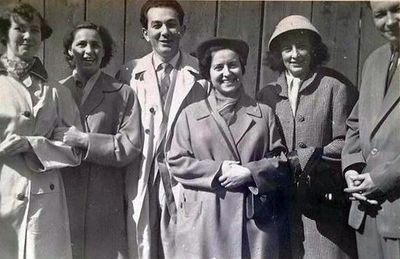 Liberman Boris and Inna Alkunovitsch (in center) with group of colleages.
