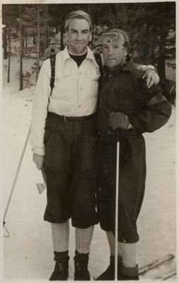 David (Dodja) Klass (1917-1987) (left) and Vello Kaaristo - 1952.
Keywords: [K]