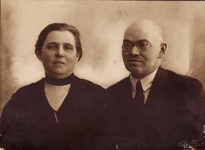 Gabovitsch 22.5.1928, Tallinn
Abram Gabovitsch, Betty Gabovitsch (Löwenstein)
