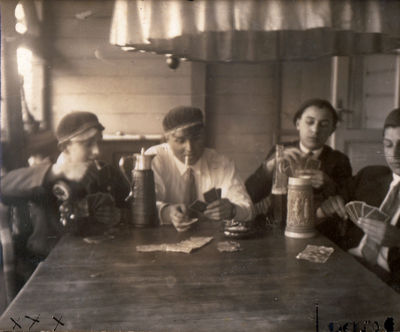 1929 Autumn. Tartu 
First from right David Bakscht
