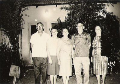 Kruskal family in 1950-ies in Israel
Left to right: Haim, Sara, Lea, Tuvja and Pesja Kruskal 
