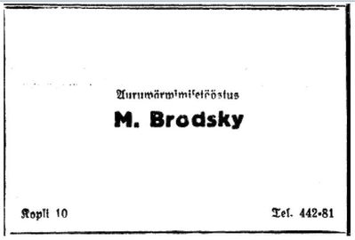 Brodsky Miron
