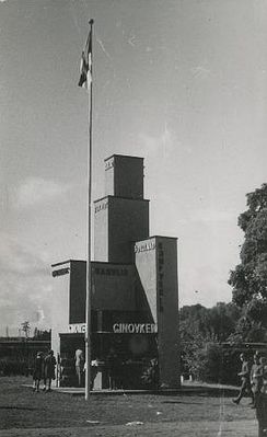 Ginovker @ Co chocolate and biscuits factory pavilion at the 1939-1940 Tartu agricultural exhibition.
Keywords: [G]