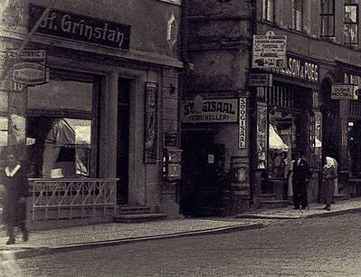 Grinstan Harry (Hirsch, Herman)
Shoe shop at Viru 18 in Tallinn
