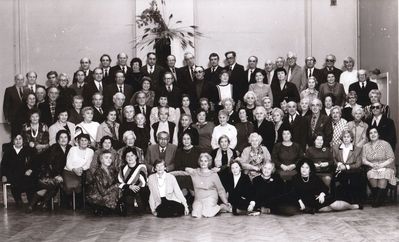 Tallinn - 1988 - Tallinn Jewish gymnasia gathering - 27/11/1988 - S. Gurin's 100. Jubilee
See another picture for names
