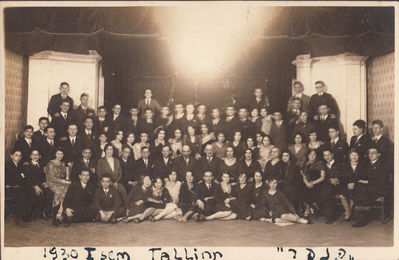 1930. First semester. Tallinn.
