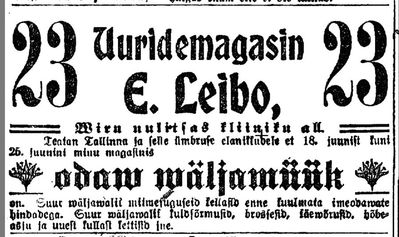 Leibo Elja. 1911. 
