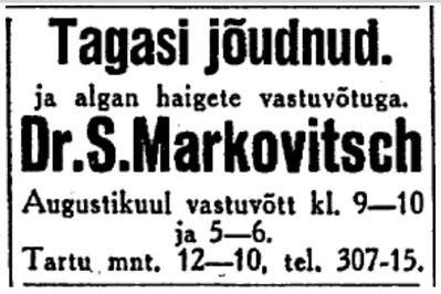 Markovitsch Semjen
