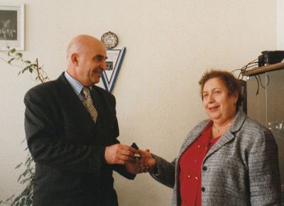 The principals of the Tallinn Jewish school: Michail Beilinson (in 1993-2009) and Aviva Gluchovskaja (in 1990-1992)
Keywords: [B] [G]