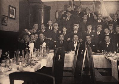 1935. Abram Kropman's bachelor party -  Tartu
Keywords: [K]