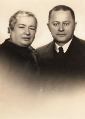 Israel Berson and Sonja Berson (Itzoch). 6.3.1939. Narva
