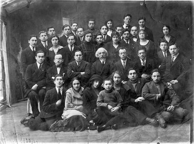 Tartu, February 1923.
The visit of Yehuda Leib Vilensky - the representative of Keren Hayesod 
Keywords: [V]