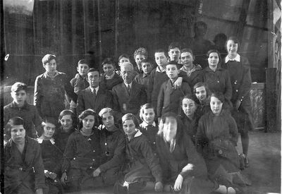 Tallinn - 1933. Jewish school. 26.3.1933. 6th class.
