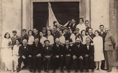 Tallinn - 1930 graduation class - Tallinn Jewish gymnasium
